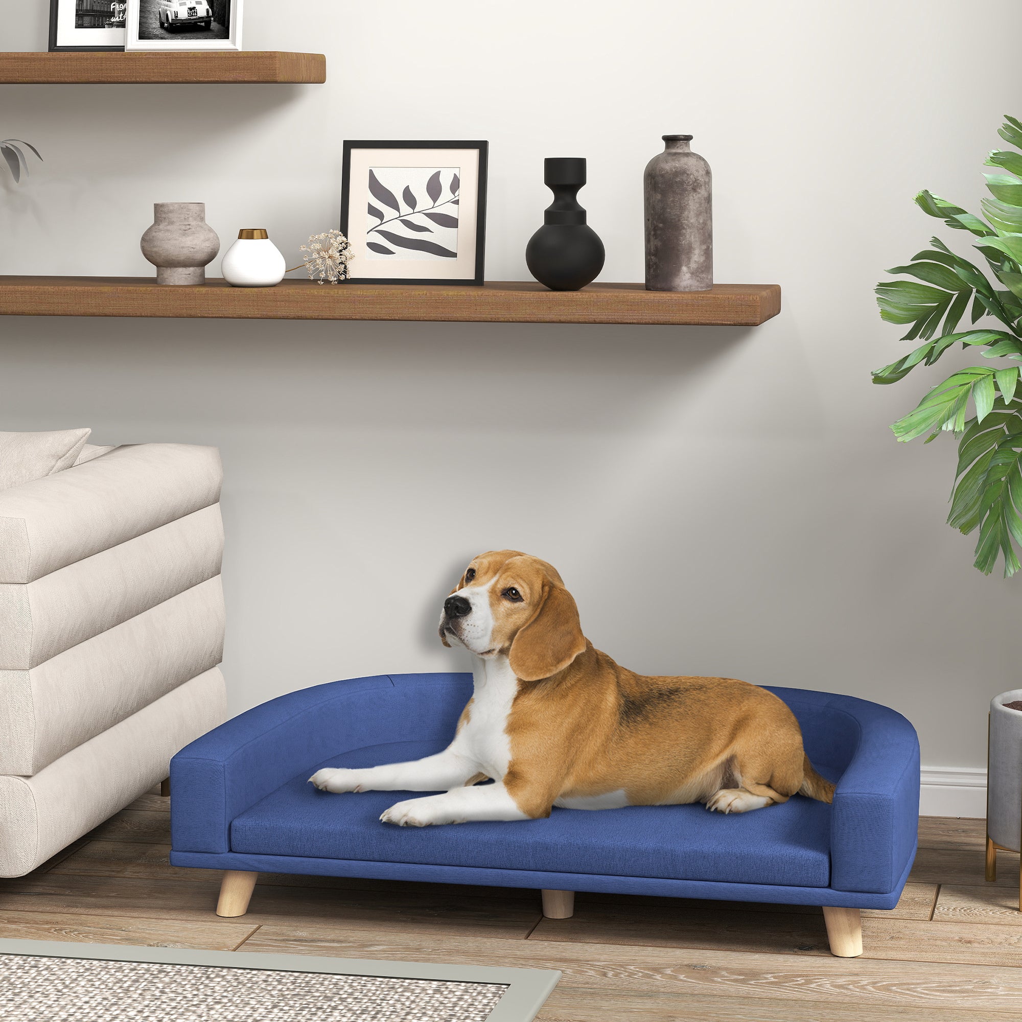 pawhut-canap-lit-de-luxe-en-peluche-pour-grands-chiens-bleu image 4