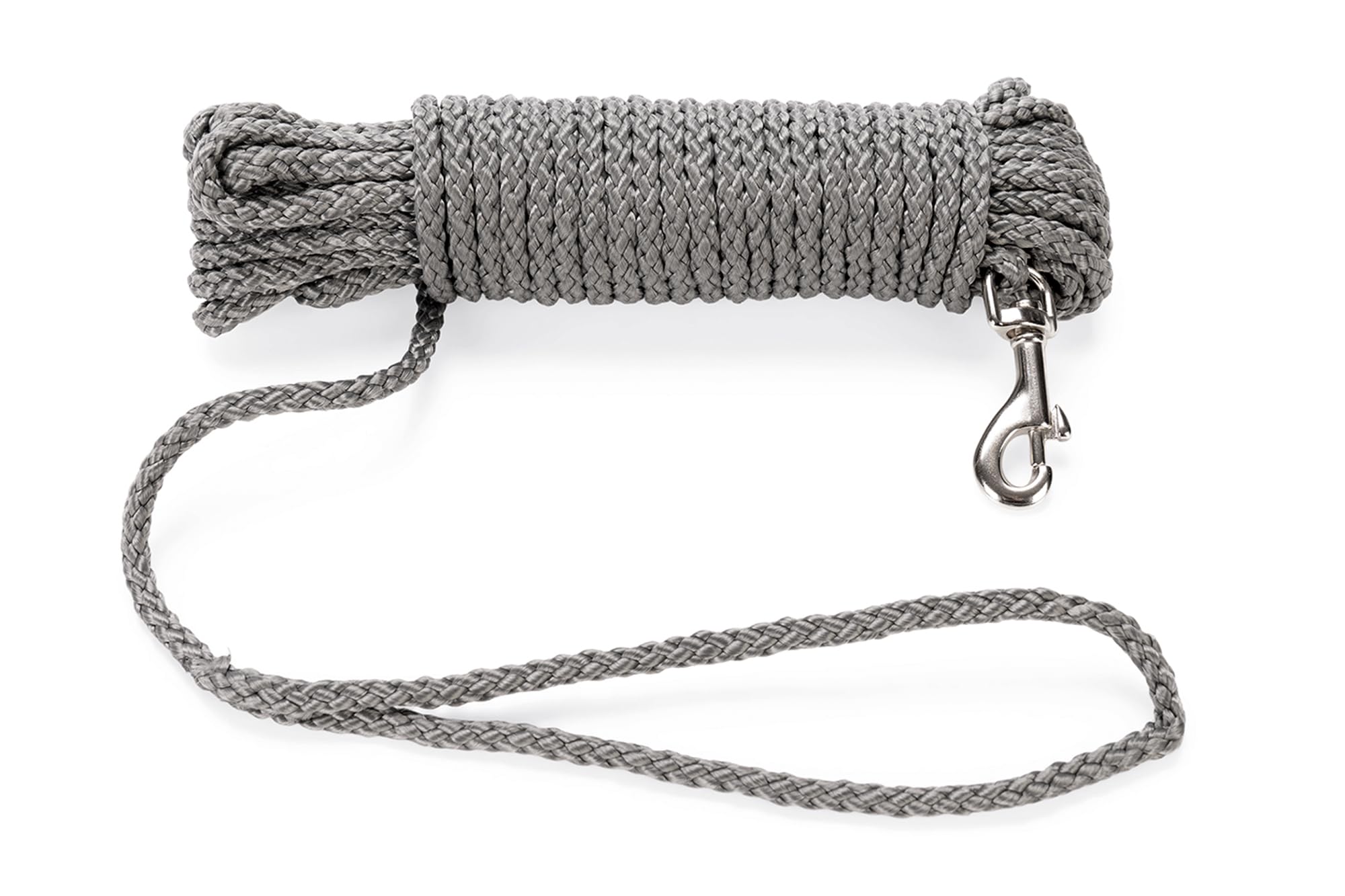 karlie-flamingo-rondo-laisse-de-dressage-chien-nylon-gris-100-cm-x-20-mm image 1