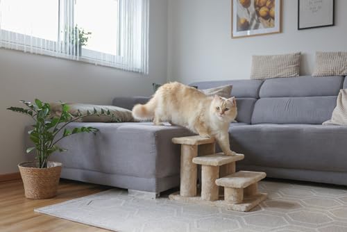 kerbl-pet-easy-climb-2-0-escalier-pour-animaux-beige-45x35x34-cm-50-kg image 7