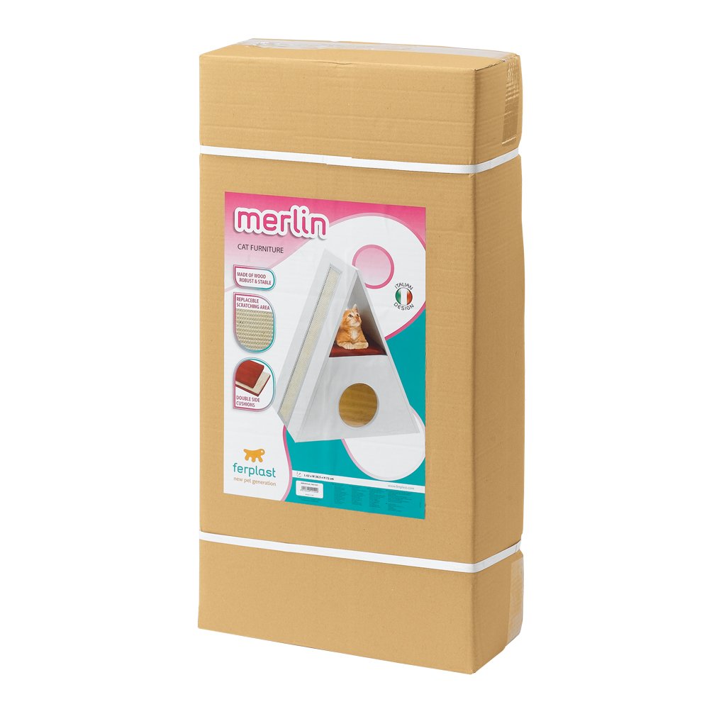 ferplast-merlin-arbre-chat-avec-griffoir-et-hamac-62-x-38-5-x-h-72-cm image 3