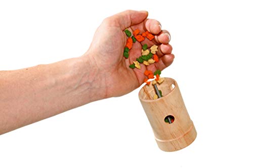 karlie-84300-jouet-distributeur-de-snacks-pour-rongeurs-en-bois-v-ritable image 6
