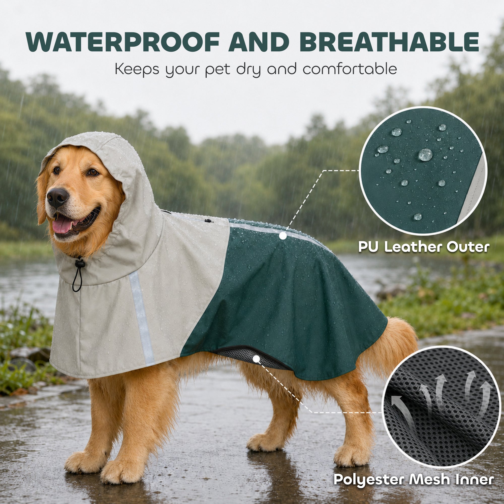pawhut-manteau-imperm-able-pour-grand-chien-taille-l-avec-capuche-vert image 6