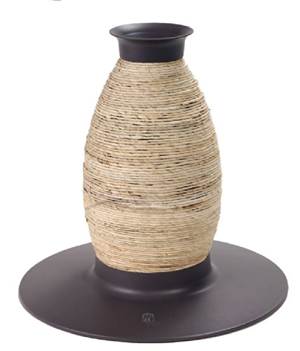 catit-griffoir-chat-forme-vase-sisal-et-feuilles-de-ma-s image 2