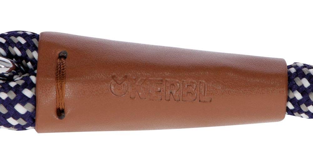 kerbl-pet-phoenix-laisse-ronde-pour-chien-bleu-marron-200cm-14mm image 2