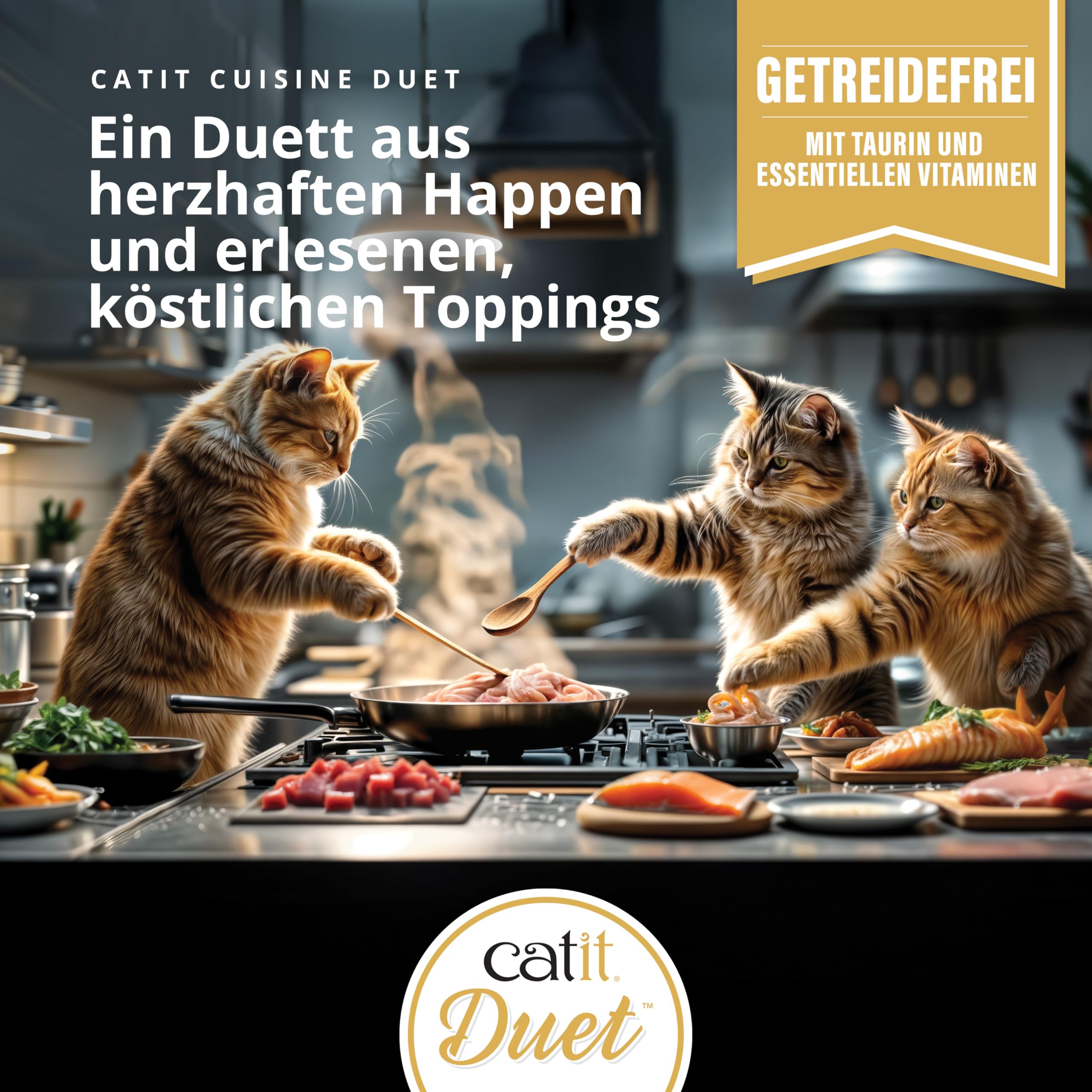 catit-cuisine-duet-canard-poulet-sauce-75g-p-t-e-chat-sans-c-r-ales image 6