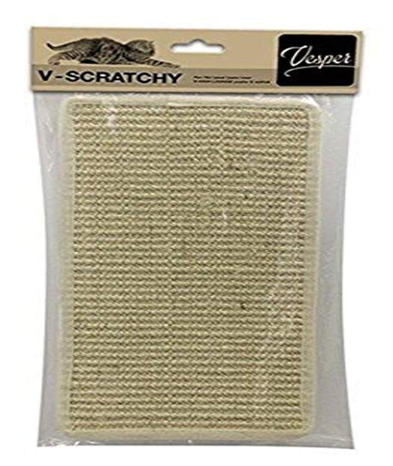 catit-vesper-v-scrat-tapis-griffoir-en-sisal-35-x-17-cm image 1