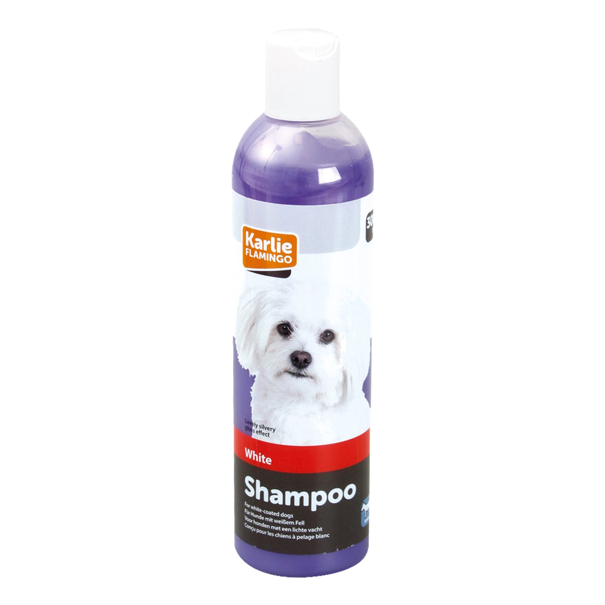 karlie-shampooing-pelage-blanc-chien-300-ml image 1