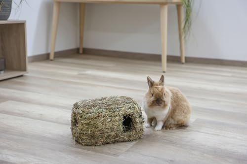 kerbl-pet-maison-en-herbe-deux-entr-es-28x18x15-cm-pour-rongeurs image 8