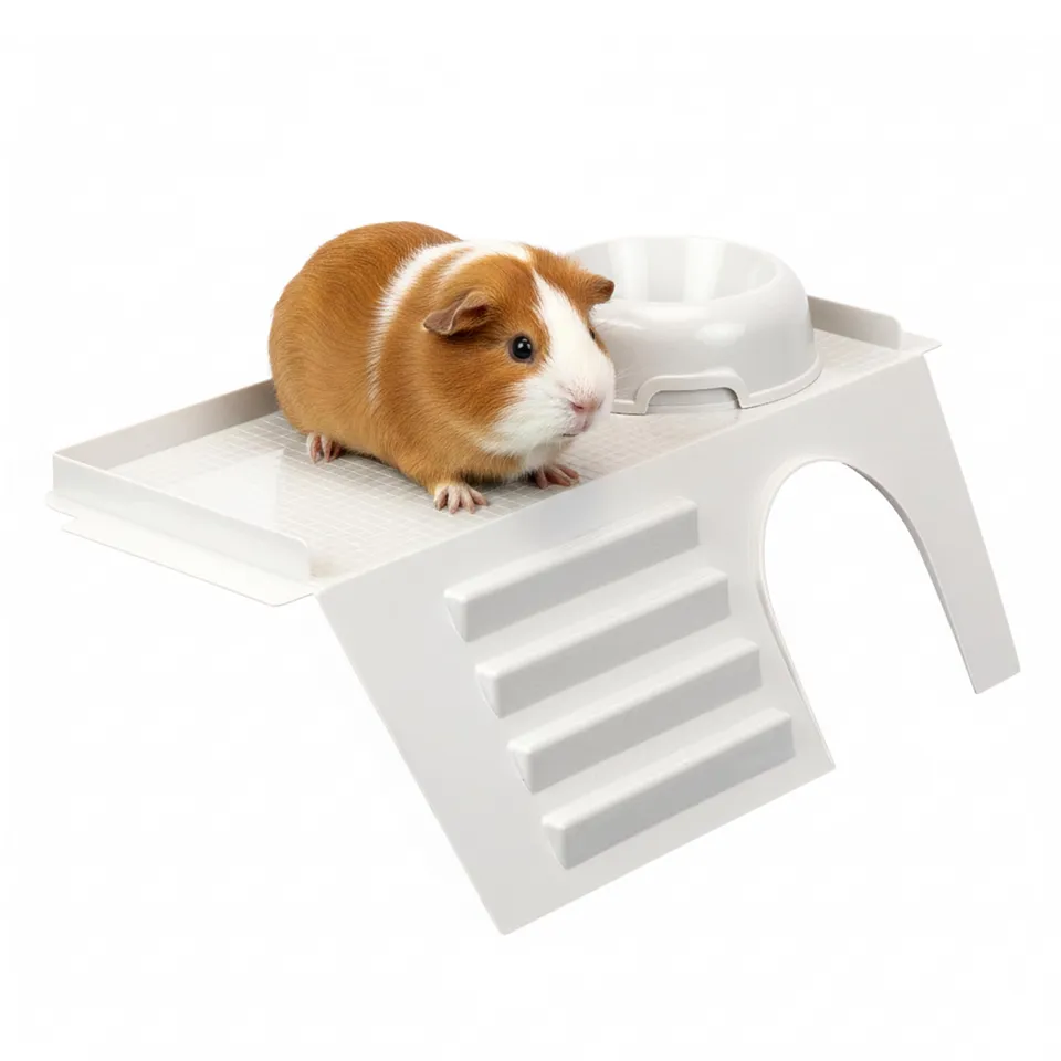ferplast-madriguera-avec-escalier-et-bol-abri-pour-rongeurs-44-x-26-x-15-cm image 1
