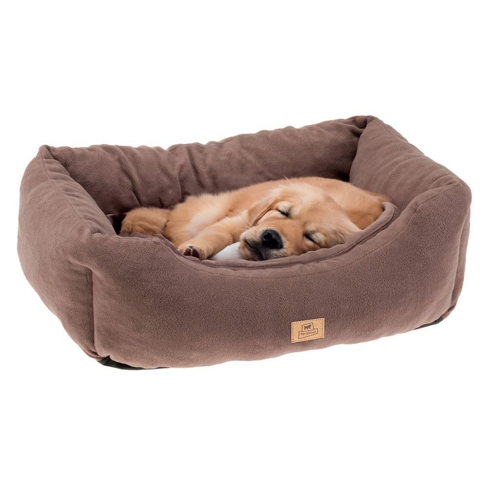 ferplast-coccolo-60-panier-en-micropolaire-pour-petit-chien-et-chat-taupe image 7