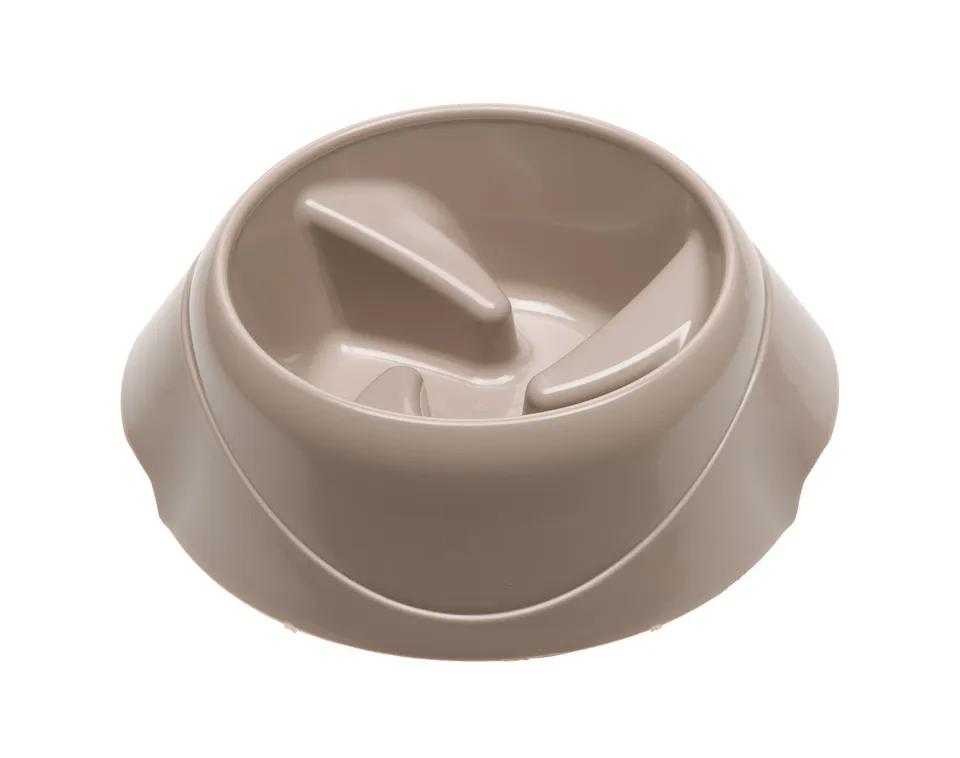 ferplast-magnus-slow-gamelle-anti-glouton-chien-0-5-l-gris image 1