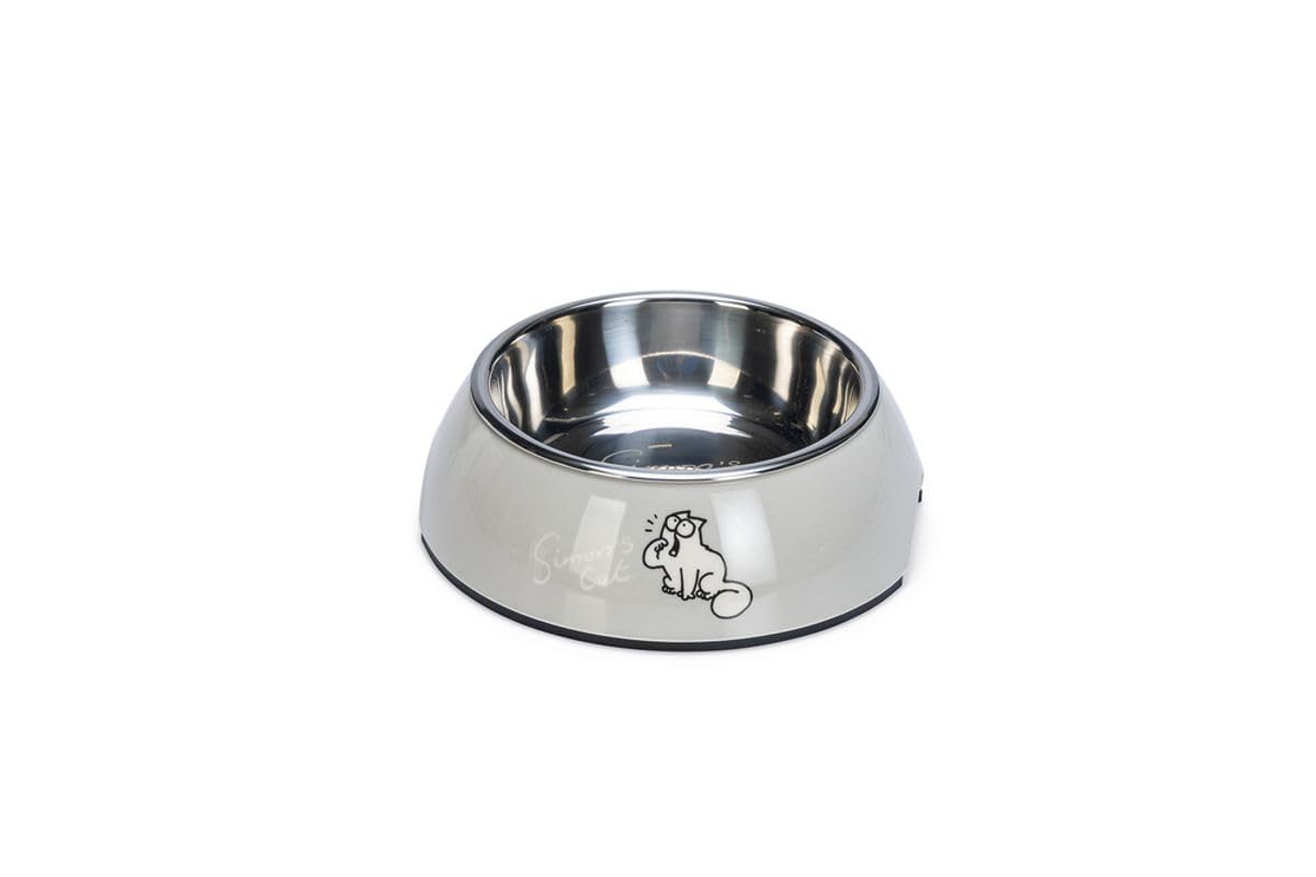 karlie-simon-s-cat-gamelle-chat-m-lamine-inox-14x14x4-5-cm-160-ml image 8