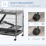 pawhut-cage-petits-animaux-5-tages-50-avec-hamac-et-plateau-amovible-argent image 6