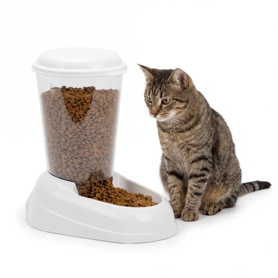 ferplast-distributeur-de-croquettes-pour-chiens-et-chats-zenith-3-litres-r-servo image 1