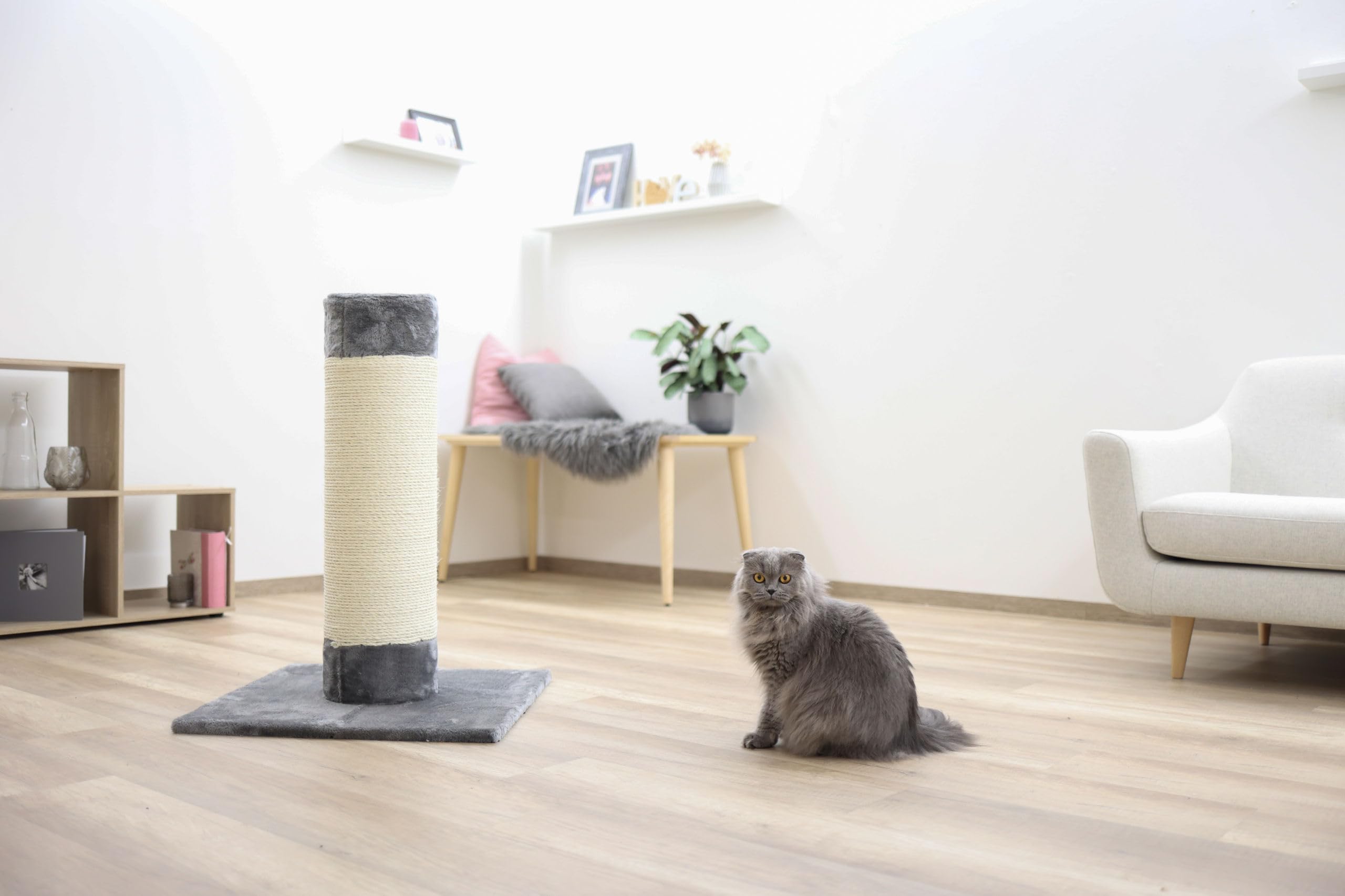 kerbl-arbre-chat-opal-ultra-colonne-sisal-80cm image 5