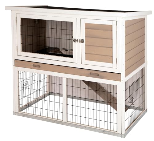 kerbl-lucky-clapier-rongeurs-bois-115-x-65-x-100-cm-toit-bitume image 6