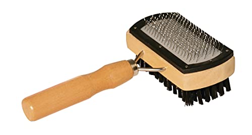 kerbl-pet-carde-double-17x10cm-brosse-d-m-lage-chien image 2