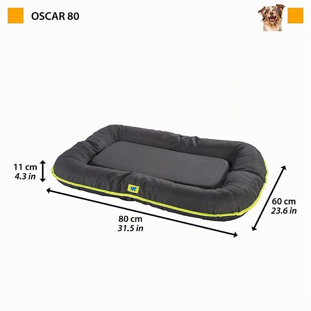ferplast-oscar-matelas-chien-moyen-80-x-60-x-11-cm-tissu-technique-noir-imperm-a image 2