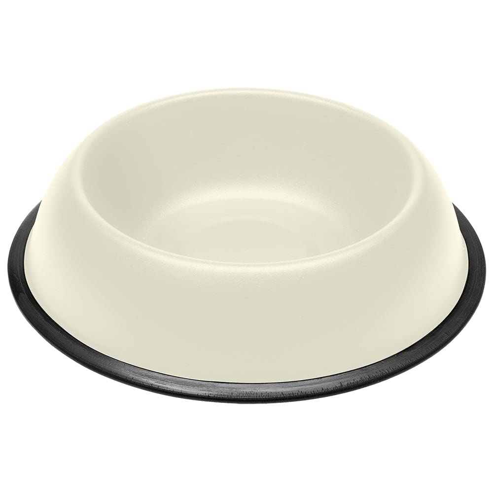 ferplast-mira-kc-80-cuelle-chien-m-tal-blanc-2-5-l-32-5-x-7-5-cm-inox image 1