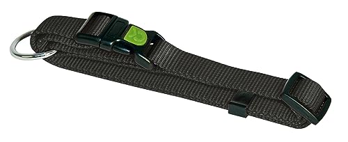 kerbl-miami-collier-chien-nylon-noir-10-mm-r-glable-20-35-cm image 4