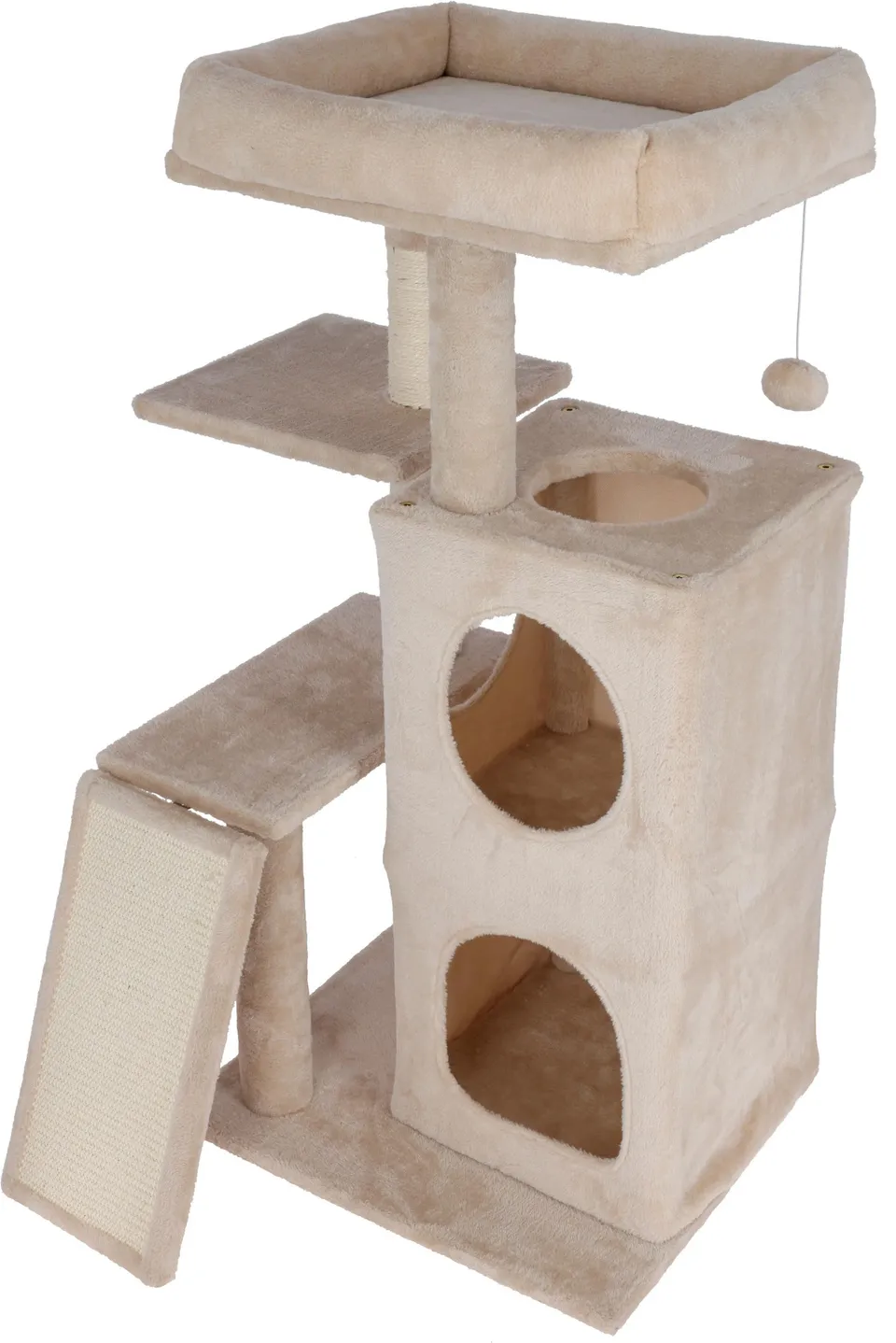 kerbl-pet-alessia-arbre-chat-beige-48-5x40x100-cm image 1