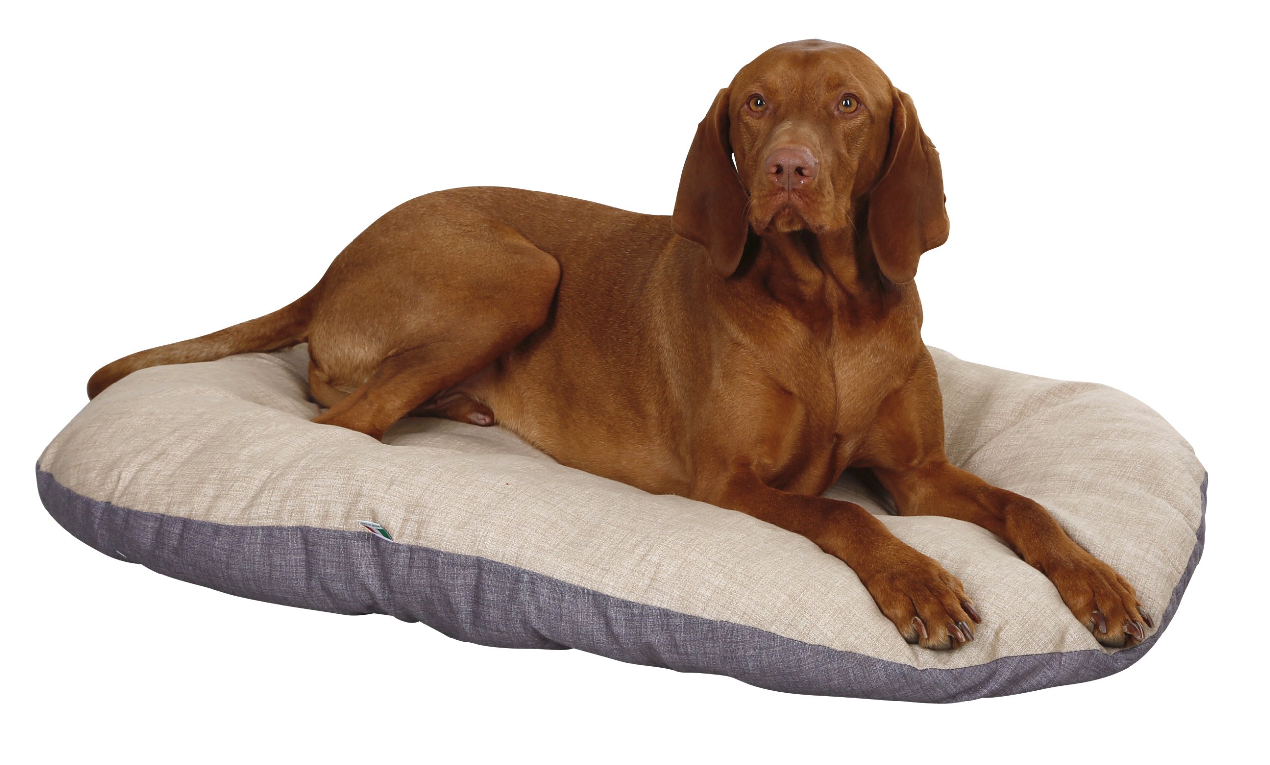 kerbl-loneta-coussin-pour-chien-82-x-57-cm-gris-jaune-reversible-coton-polyster- image 5