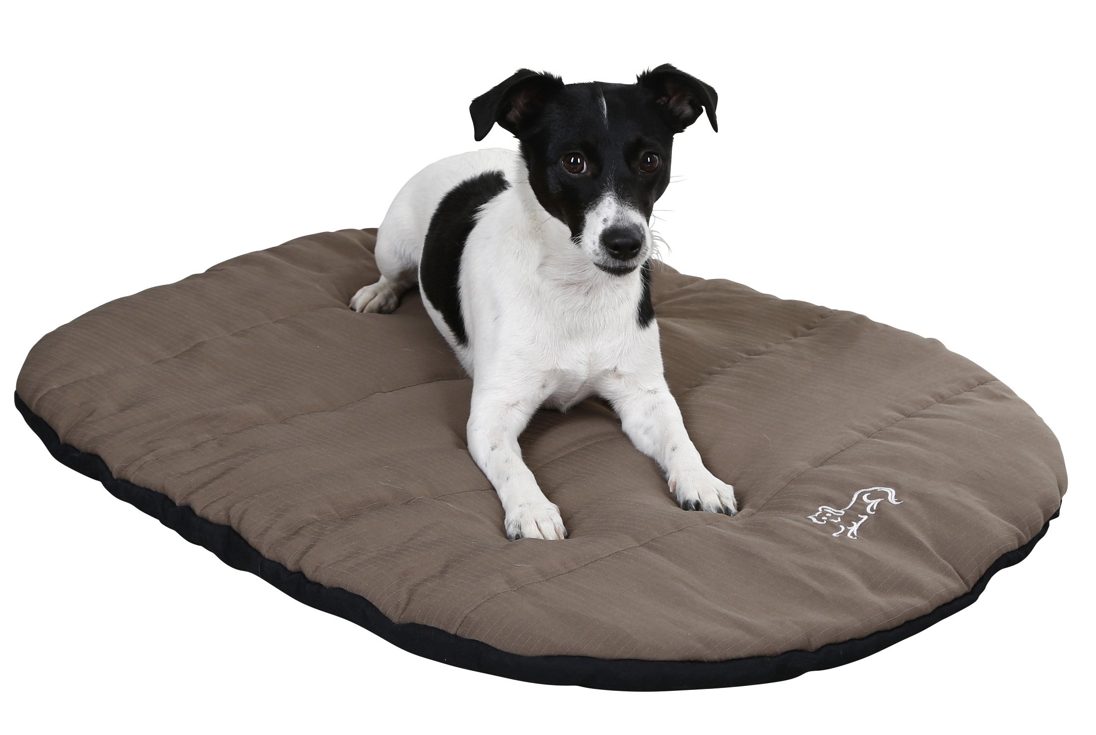 kerbl-pet-coussin-traveler-85x65cm-taupe-enroulable-avec-housse image 3