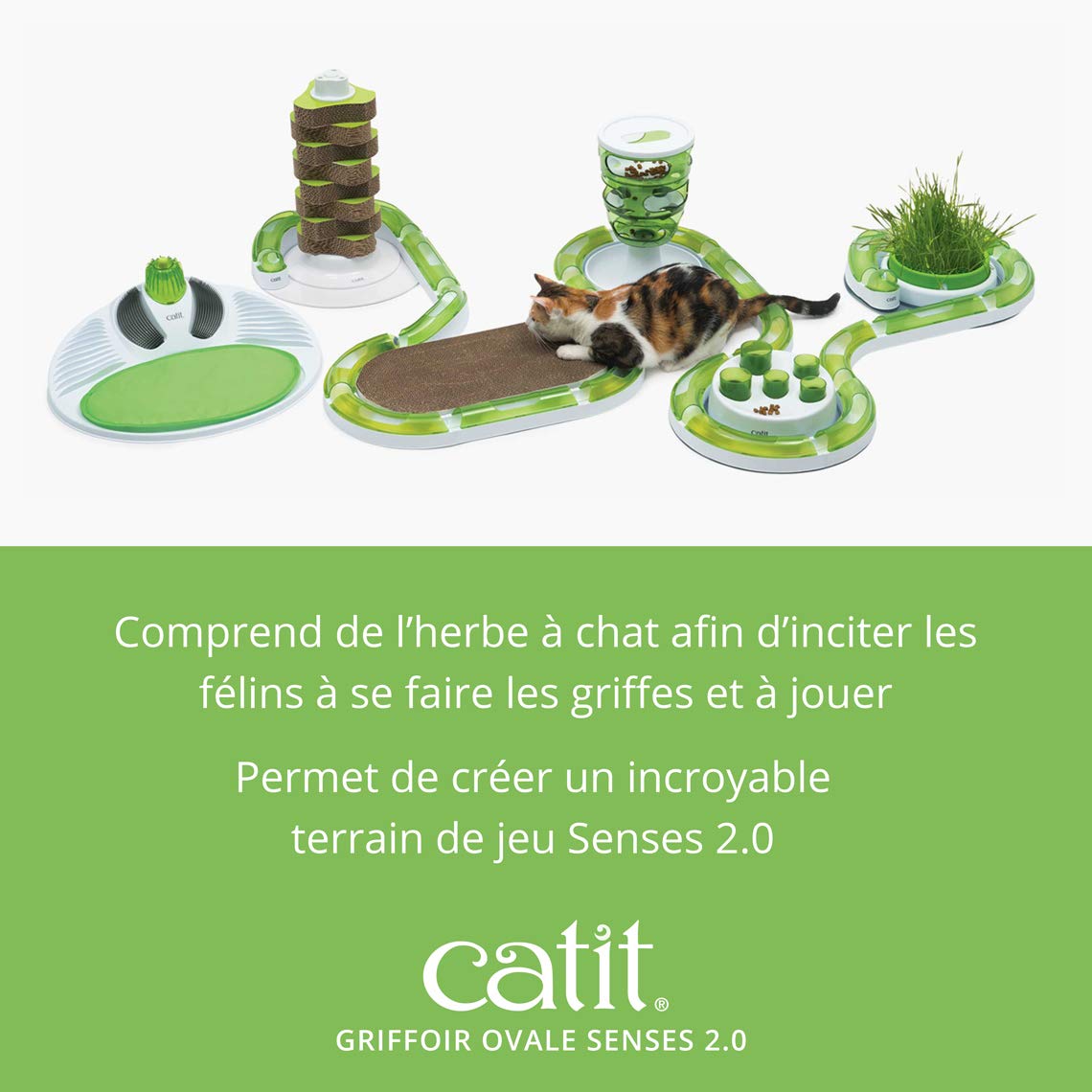 catit-senses-griffoir-ovale-pour-chats-45-7-x-27-9-x-7-6-cm image 5