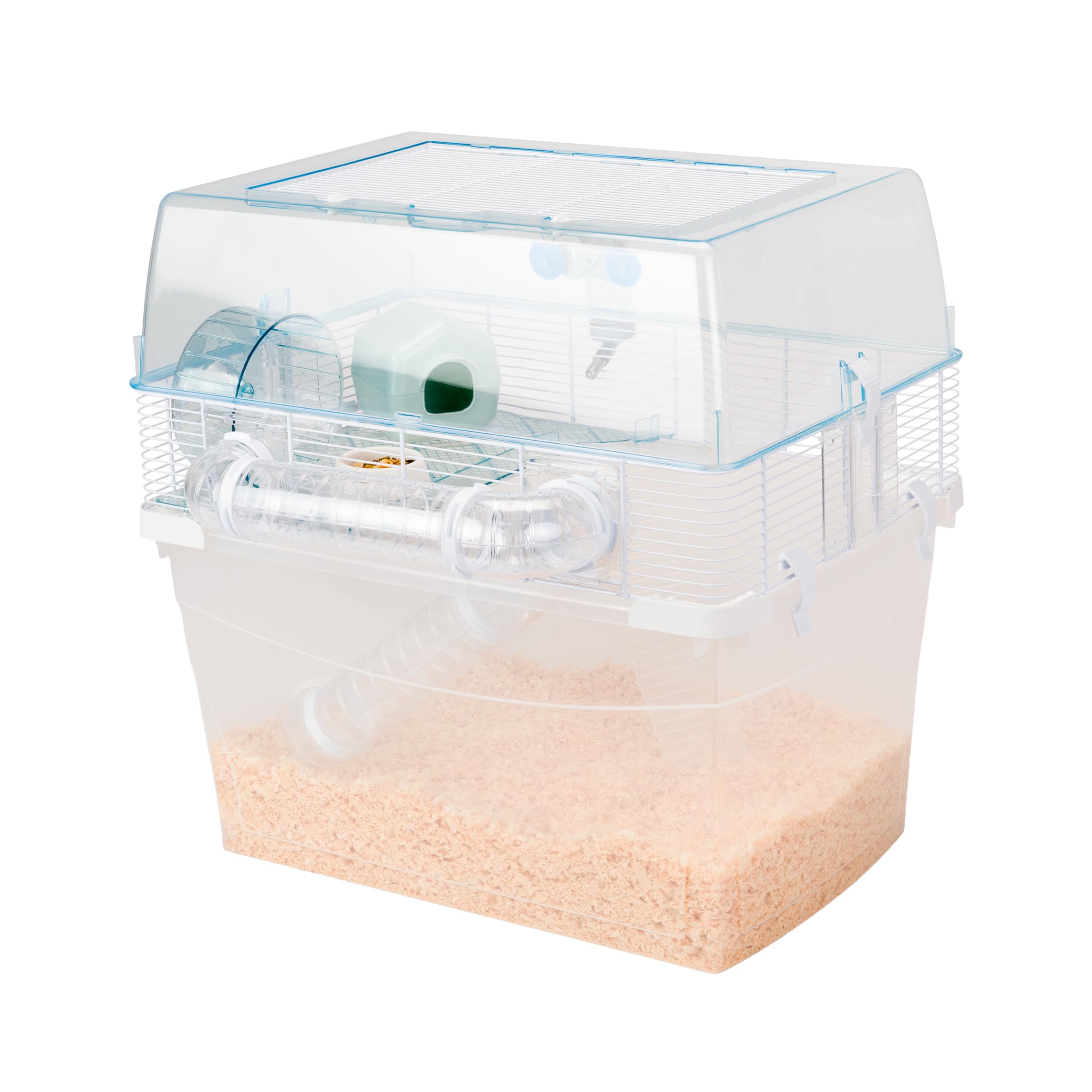 ferplast-duna-space-cage-hamster-et-souris-57-5-x-47-5-x-h-54-5-cm-avec-tuyaux image 2