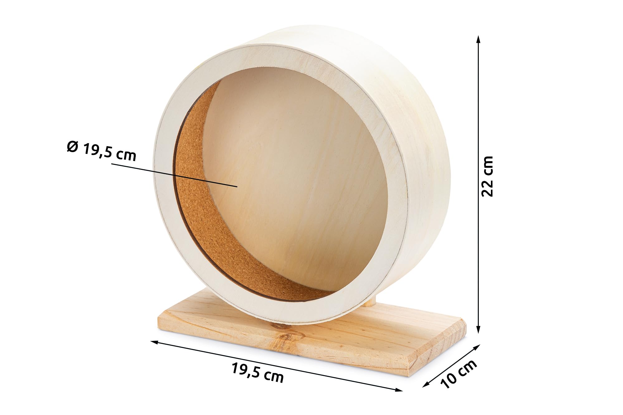 karlie-bogie-wheel-roue-rongeur-bois-et-li-ge-20-cm image 4