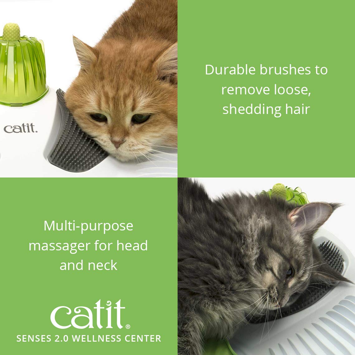 catit-senses-2-0-station-de-massage-verte-centre-bien-tre-pour-chat image 3