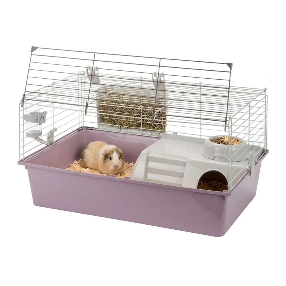 ferplast-guinea-70-cage-pour-cochons-d-inde-70-x-47-x-h-37-5-cm-m-tal-accessoire image 1
