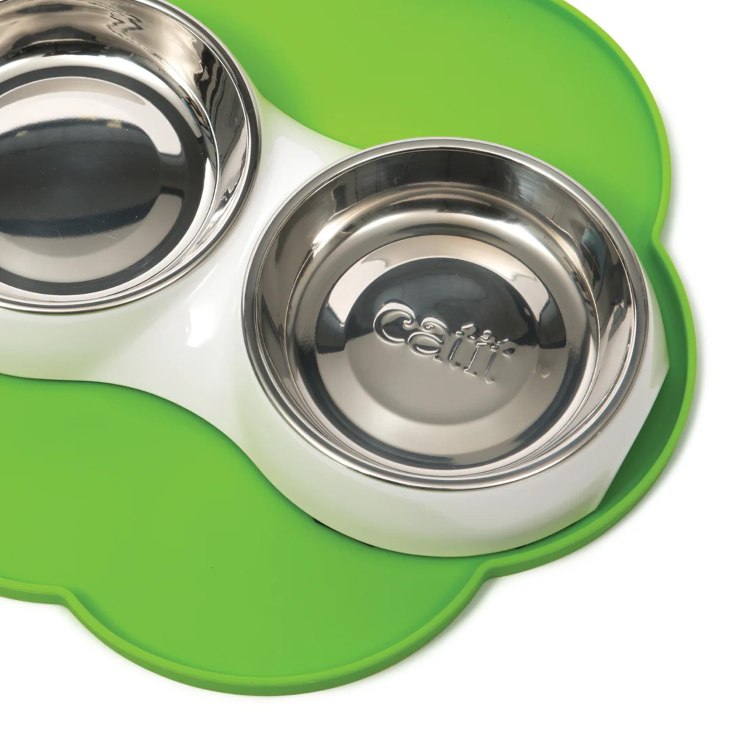 catit-flower-placemat-tapis-silicone-moyen-vert-35-cm image 4