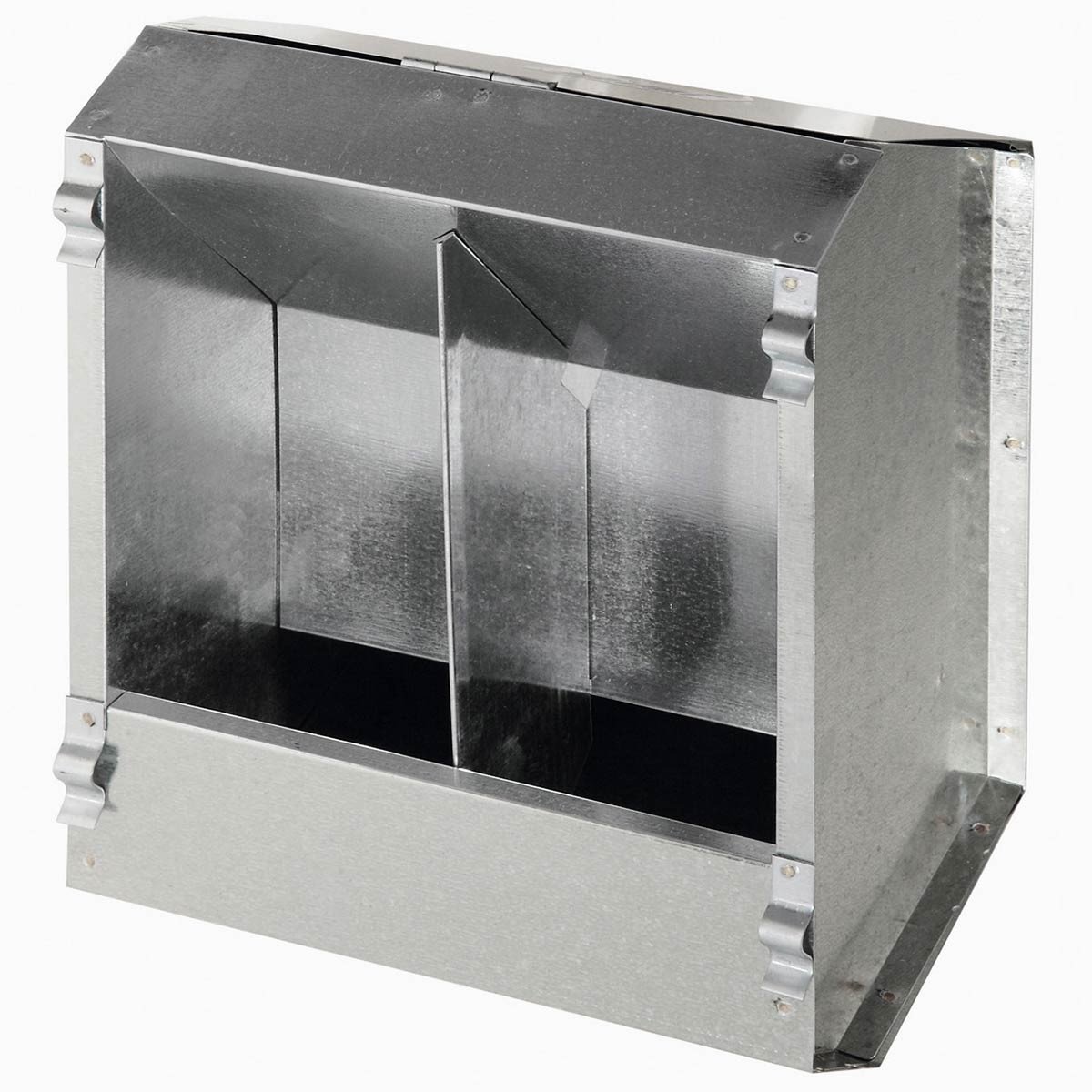 kerbl-pet-distributeur-automatique-nourriture-lapins-3l-m-tal-galvanis-2-mangeoi image 2