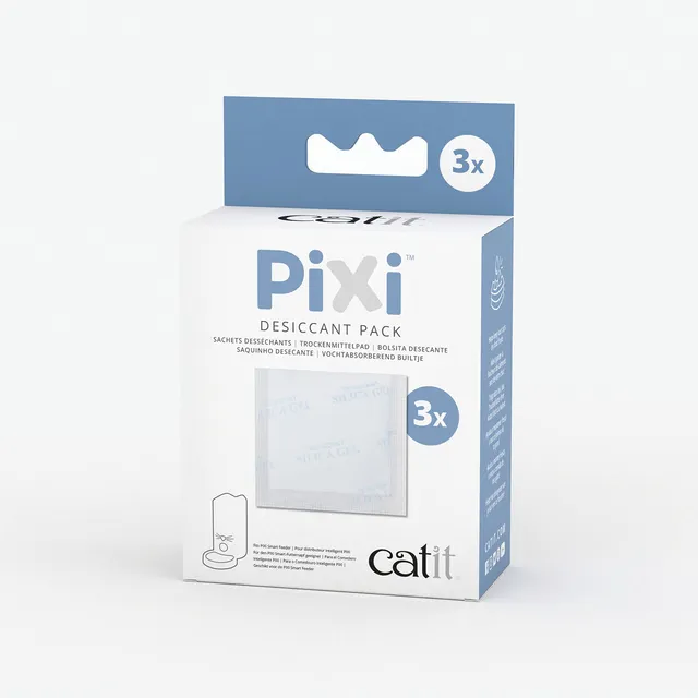catit-pixi-smart-feeder-lot-de-3-tampons-d-shydratants-blanc image 1