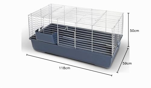 kerbl-baldo-flat-cage-pour-rongeurs-118-x-59-x-46-cm-avec-r-telier-foin image 4