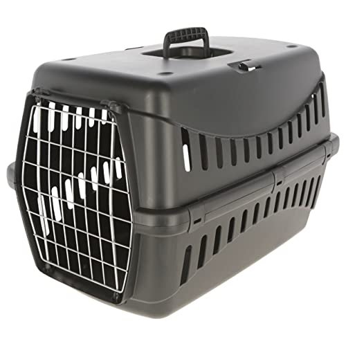 kerbl-cage-de-transport-expedition-eco-58x38x38-cm-noire-pour-chats-et-petits-ch image 5