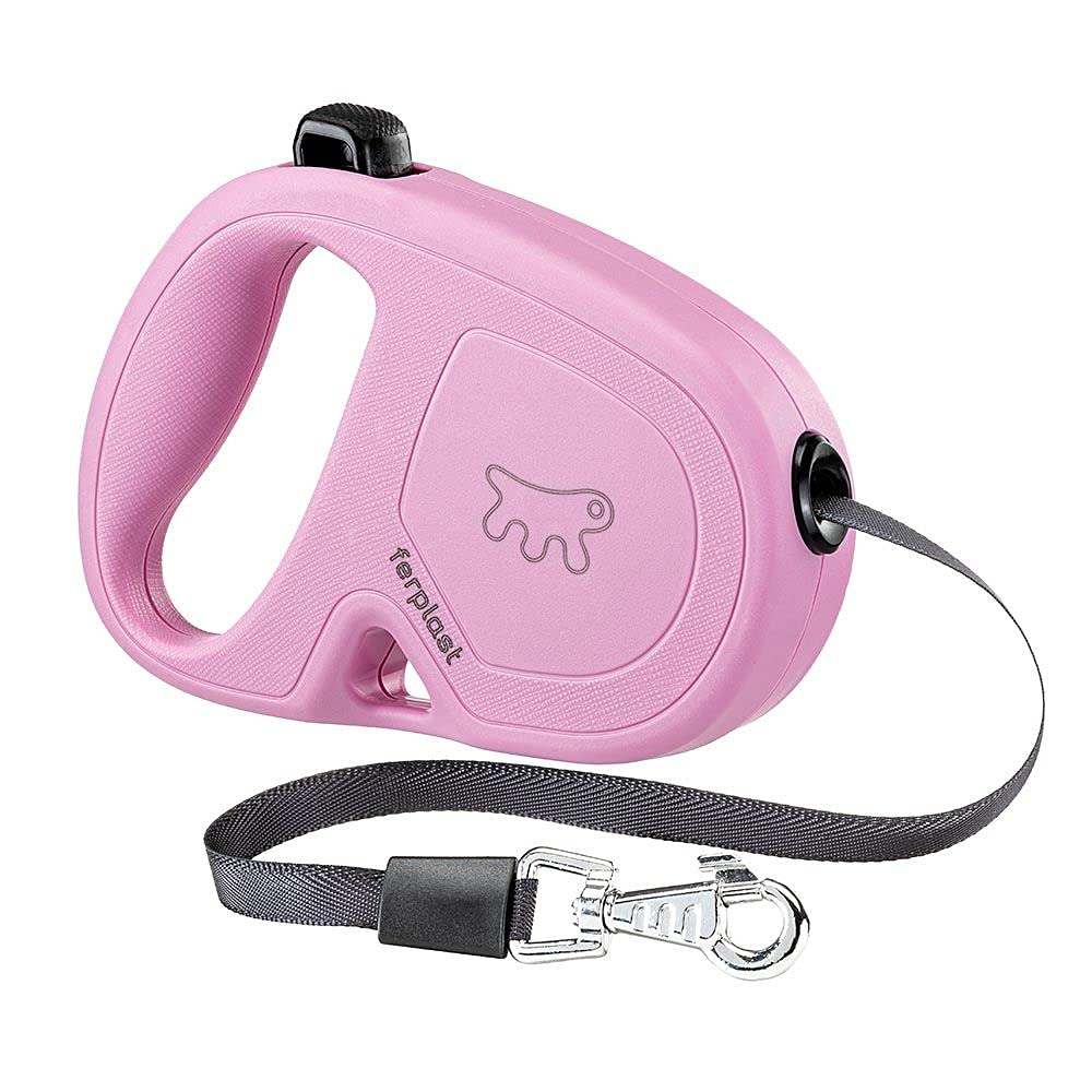 ferplast-flippy-one-laisse-enrouleur-sangle-5-m-pour-chiens-jusqu-50-kg-noir image 7