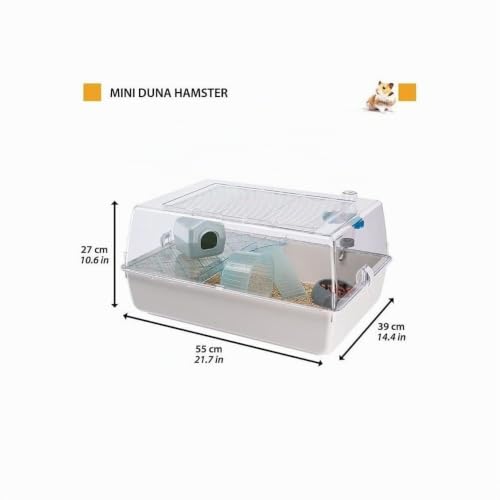 ferplast-mini-duna-hamster-55x39x27-cm-rose-bonbon-avec-accessoires image 4