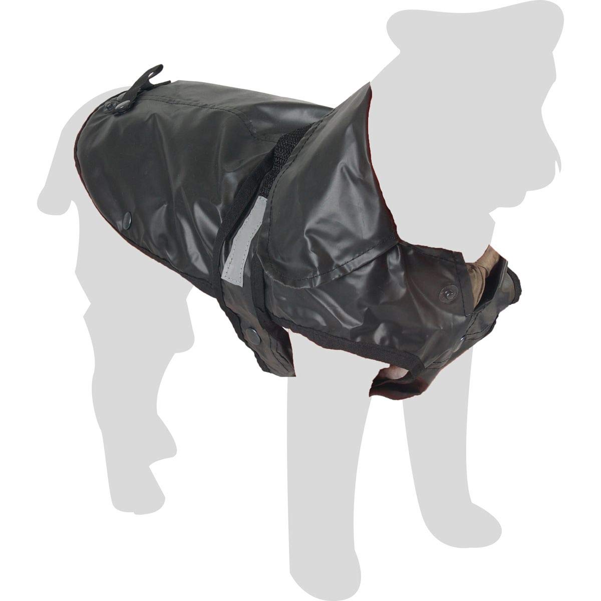 karlie-outdoor-manteau-2-en-1-en-polaire-pour-chien-noir-taille-xxs-29-cm image 3