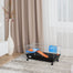 pawhut-cage-roulante-pour-petits-animaux-35-l-avec-plateforme-rampe-gamelle-et-a image 4