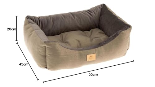ferplast-chester-50-canap-lit-pour-chien-et-chat-marron-55-x-45-x-20-cm image 4