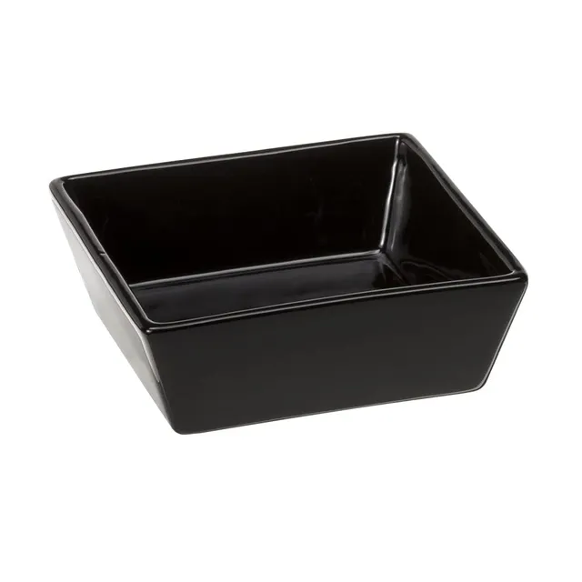 ferplast-altair-14-bol-en-c-ramique-pour-chat-et-chien-0-5-l-noir-14-x-14-x-5-cm image 1
