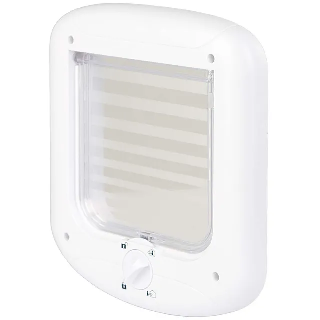 kerbl-pet-chati-re-4-voies-blanc-16-5-x-16-5-cm image 1
