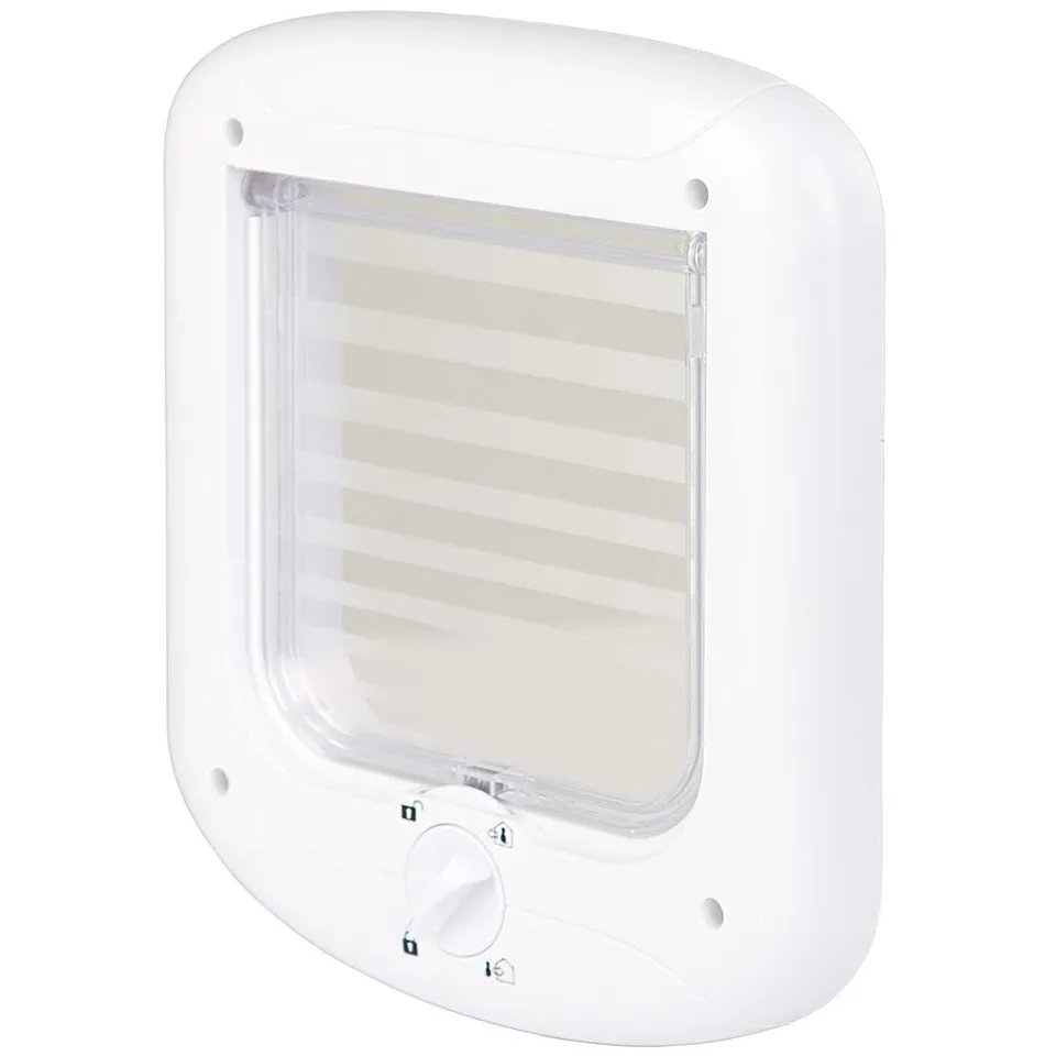 kerbl-pet-chati-re-4-voies-blanc-16-5-x-16-5-cm image 1