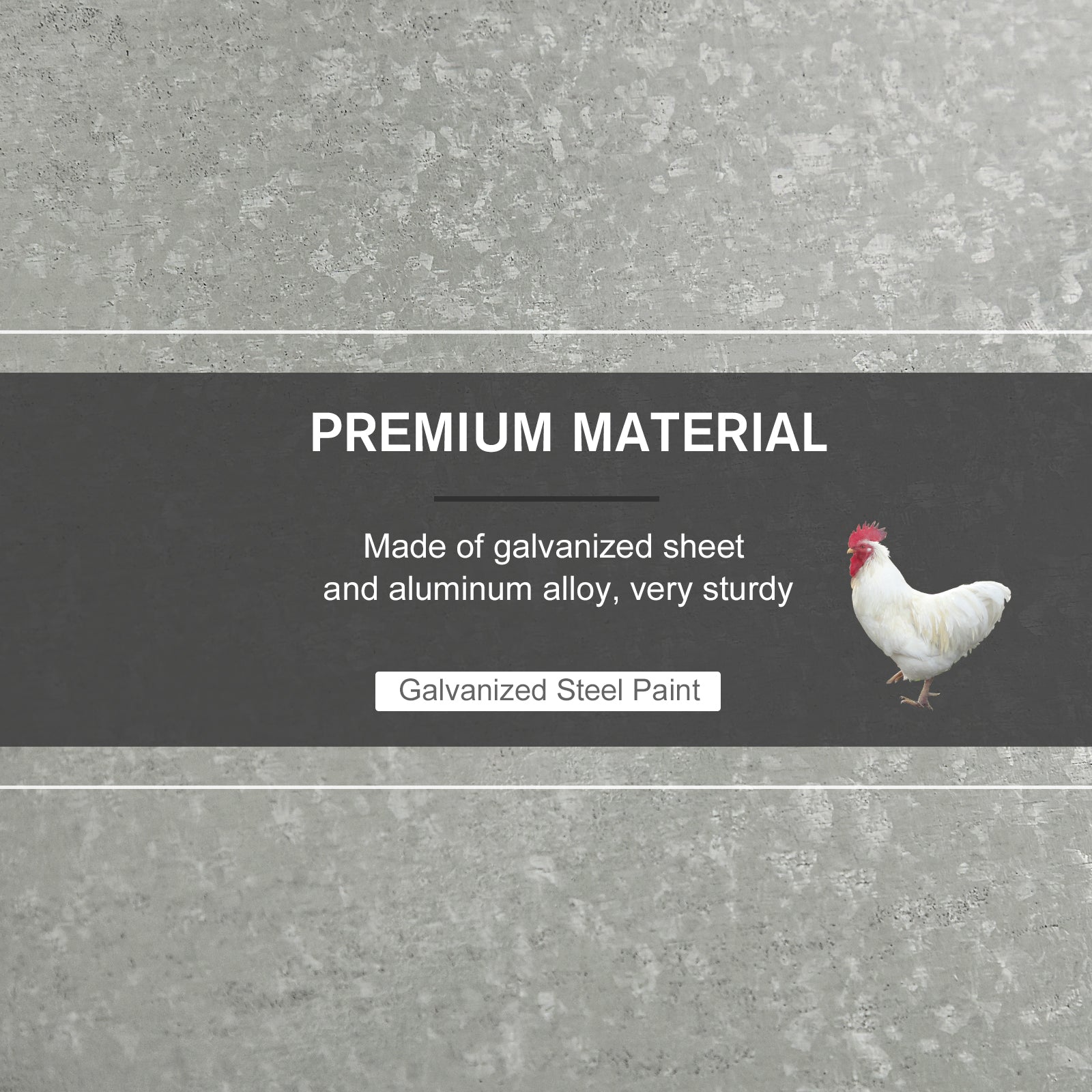 pawhut-mangeoire-poules-automatique-11-5-kg-tanche-pour-10-poules image 8