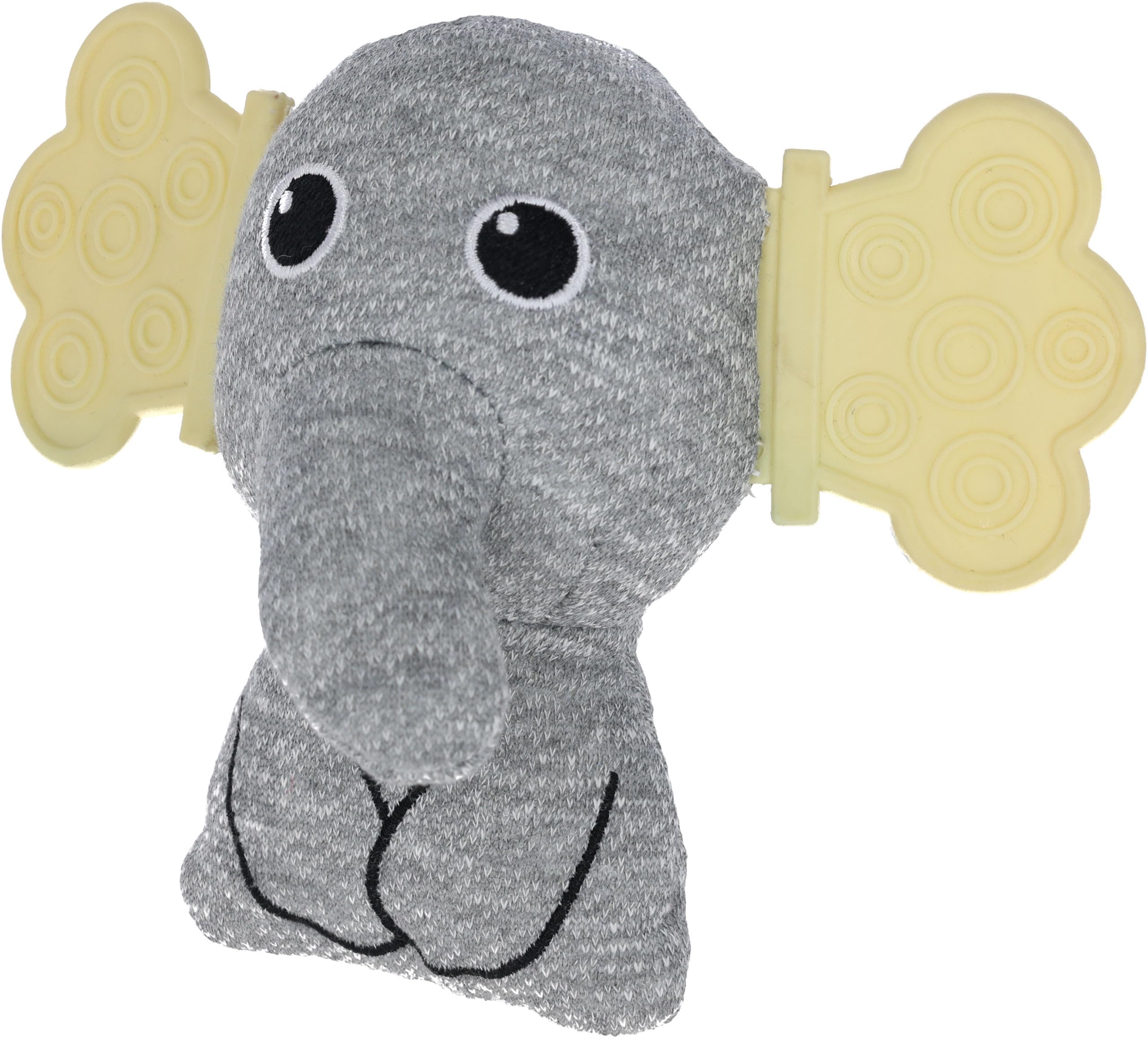 kerbl-peluche-lapin-blanc-gris-jouet-doudou-pour-chiot image 3