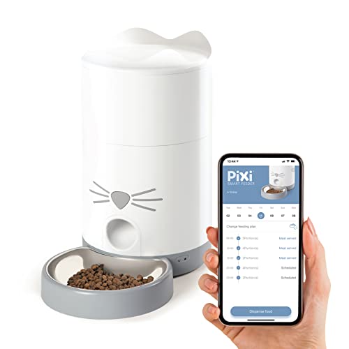 catit-pixi-smart-feeder-automatique-pour-chat-1-2-kg-wifi-avec-application image 7