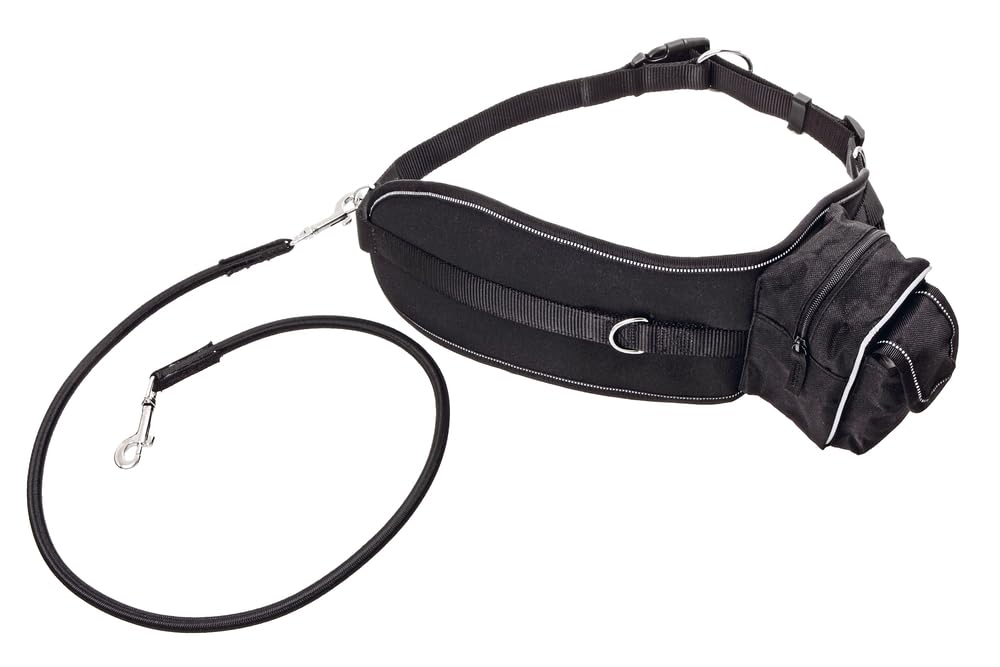 karlie-doggy-joggy-laisse-ceinture-65-120-cm-x-25-mm-noir image 2