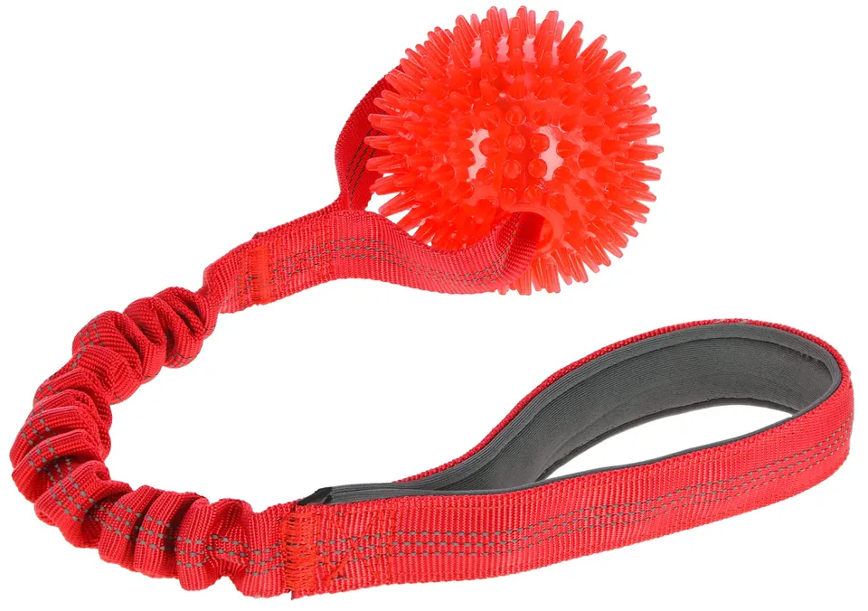kerbl-pet-bungeetoy-spike-rouge-50-cm-jouet-chien-tirer image 1